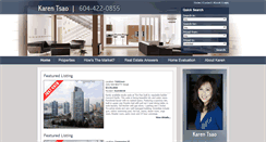 Desktop Screenshot of karentsao.com